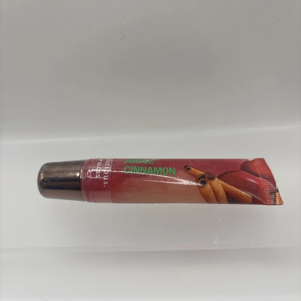 Bath & Body Works Liplicious Double Delish Apple Cinnamon Lip Gloss 0.47 Rare